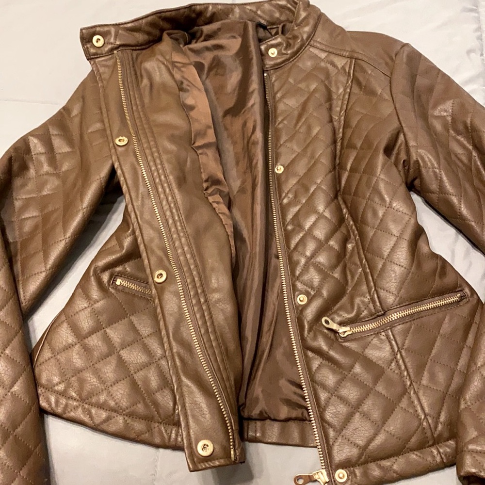 Leather jacket